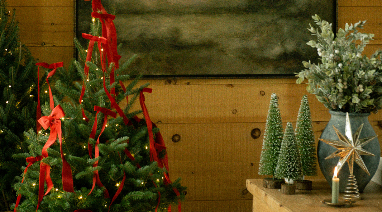 NOEUDS RAFFINÉS POUR SAPIN STYLÉ